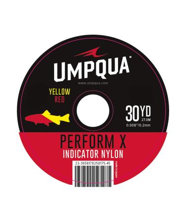 Umpqua Indicator Tippet Red/Yellow 4X