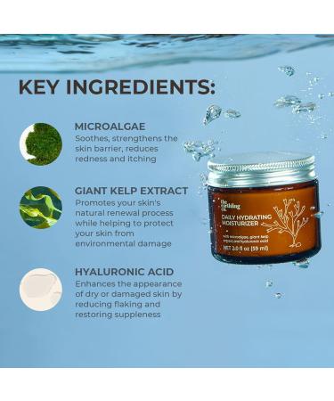 Buy The Earthling Co. Daily Hydrating Moisturizer - Natural Non-Comedogenic Face Cream with Hyaluronic Acid for All Skin Types - International Shipping Available - Buy Online on GoSupps.com