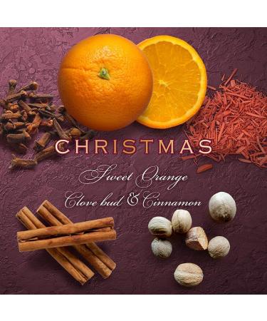 Sweet Orange & Clove Bud Christmas Scent Cake - Vegan & Cruelty-Free | 100% Pure Natural Fragrance | Ideal Holiday Gift - Buy Online on GoSupps.com