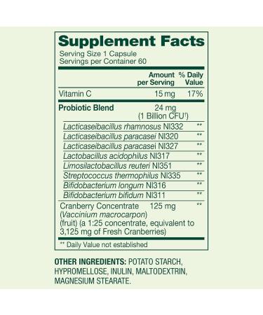 Spring Valley Probiotics for Women Capsules 60 Count 1 Billion CFU Daily Supplement with Digestive Enzymes and Prebiotics Gut & Digestive Health Support (60 Capsules) - Buy Online on GoSupps.com