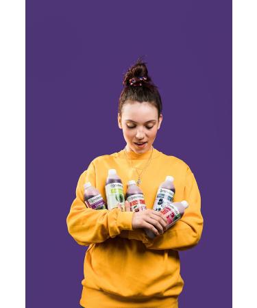 Buy 0.5L Watermelon Bubble Tea Syrup | 100% Vegan Gluten-Free & No Artificial Dyes | Perfect for Drinks & Desserts | 500ml Beverage Concentrate - Buy Online on GoSupps.com