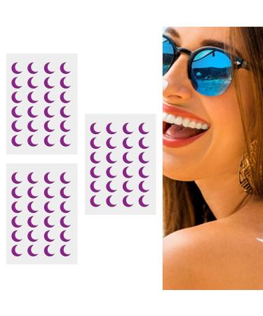 72PCS Detection Stickers Moon Shaped Safe Adhesive Sunscreen Reminder Patches for Kids Adults Skin Protection Organic Substance Nano Material 24 Pieces x 3 - Buy Online on GoSupps.com