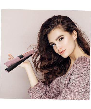 OHPHCALL 2pcs Curling Iron Pro Tools Portable Hair Straightener Travel Hair Straightener Golden Abs 21X4X3.5CMx2pcs Rose Goldx2pcs - Buy Online on GoSupps.com