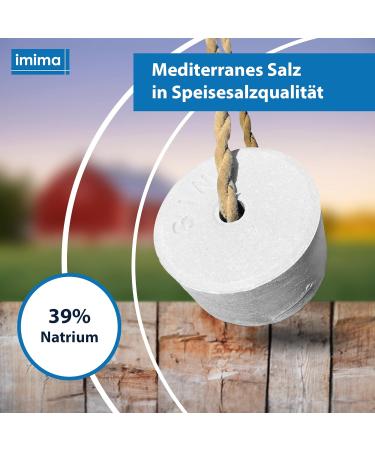 Buy Imima Mediterraneo Mineral Lick for Horses - 6 kg Salt Lick (2x3kg Pack) - International Shipping Available - Buy Online on GoSupps.com