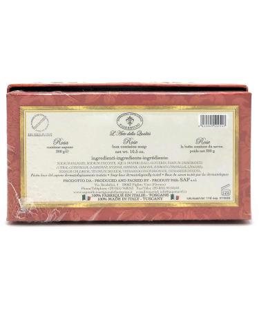 Saponificio Artigianale Fiorentino Italian Soap 10.5 oz - Rose Scented Bouquet | Made in Tuscany by La Saponeria Firenze - Buy Online on GoSupps.com