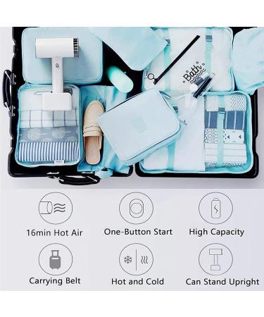 Cordless Hair Dryer Rechargeable Hair Dryer 57 C Constant Temperature Hair Care Hot Air/Cold Air Available Overheating Protection Gifts for Christmas/New Year/Valentine's Day Travel Hair Dryer - Buy Online on GoSupps.com