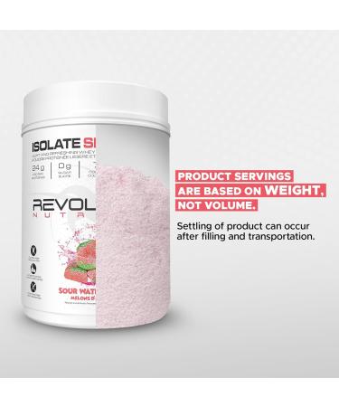 Revolution Nutrition Isolate Splash Clear Whey Protein Powder Juice-Type Protein Candy Flavour Collagen 24g Of Protein Per Scoop Zero Sugar 817g 23 Servings (Sour Watermelon 1.8 Pound) Watermelon 23 Servings (Pack of 1) - Buy Online on GoSupps.com