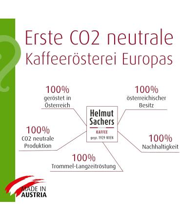 Buy Helmut Sachers Organic Coffee - Crema 100% Arabica Intensity 4/5 500g - International Shipping Available - Buy Online on GoSupps.com