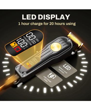 Buy Cordless Hair Clippers for Men Professional Hair Trimmer & Barber Clippers | Perfect Hair Cutting Tools - Buy Online on GoSupps.com