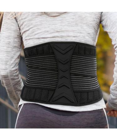 Greabuy Back Bandage for Pain Relief | Breathable Lower Back Support Belt for Men & Women | Non-Slip Lumbar Support - Buy Online on GoSupps.com