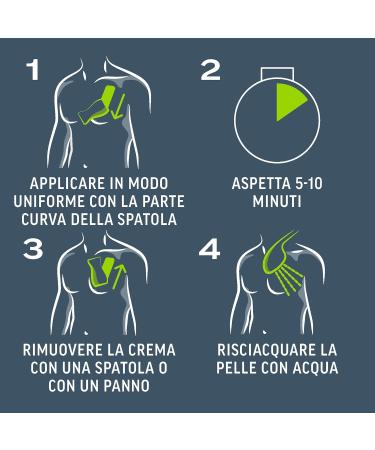 Reckitt Veet Men Hair Removal Cream for men for chest legs and arms 5 x 200 ml - Buy Online on GoSupps.com