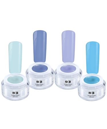 It's A Boy Collection Set - Color Gel - Gel Nails Color Gel - Made in Germany (4 x 5ml)
