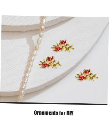 COHEALI 30 Pcs Metal Hair Clips Brooch Pins Charm Goldfish Ornaments for Diy Accessories Ornaments Goldenx3pcs 3.1X2.5cmx3pcs - Buy Online on GoSupps.com