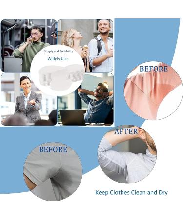 50 Pack Disposable Armpit Sweat Pads for Women and Men - Underarm Shields for Sweating - Sweat Adhesive Protection - Buy Online on GoSupps.com