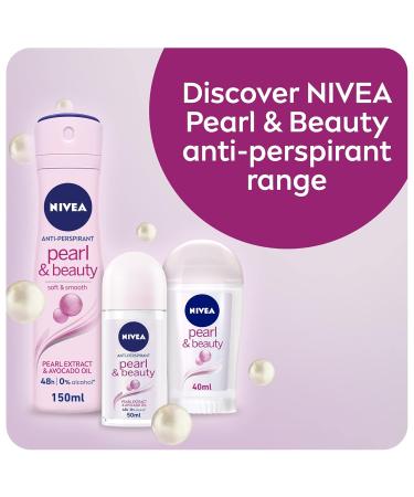 Nivea Pearl Beauty Spray Female Deodorant 150 ml - Buy Online on GoSupps.com