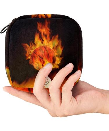 Skull Finger Basketball Sanitary Napkin Storage Bags for Women & Teens - Durable Menstrual Cup Pockets - Buy Online on GoSupps.com