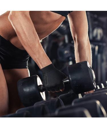 FREETOO Women's Weight Lifting Gloves - Well-Padded Palm, Rubber Grip, Breathable & Lightweight - Black, Small - Buy Online on GoSupps.com