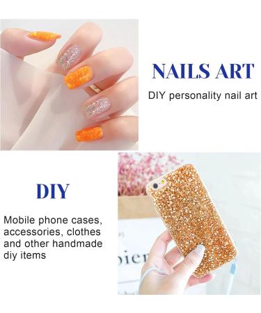 Body Glitter Gel 50ml - Orange Festival Makeup & Cosmetic Accessories | Best Glitter for Parties DIY Nails & Lips - Buy Online on GoSupps.com