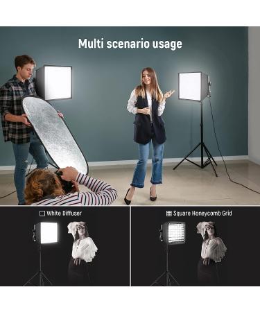 NEEWER Foldable Softbox Diffuser with Grid for NL660 LED Light - Ideal for Studio Photography & YouTube Video Lighting - Buy Online on GoSupps.com