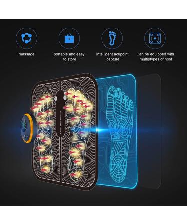 USB Rechargeable Foot Massager | Foldable Machine with 8 Modes & 19 Intensities | LCD Screen | Improves Circulation, Relieves Pain & Muscle Stiffness - Buy Online on GoSupps.com