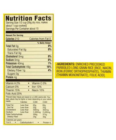 Success Boil in Bag White Rice 2 lb. (Pack of 4) - Convenient and Flavorful Rice for Quick Meals - Buy Online on GoSupps.com