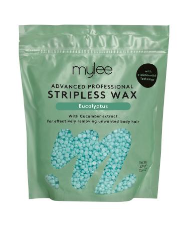 Mylee Advanced Stripless Wax - Hartwachsperlen with eucalyptus fragrance for hair removal - face body bikini intimate zone waxing - suitable for men and women eucaliptus - Buy Online on GoSupps.com