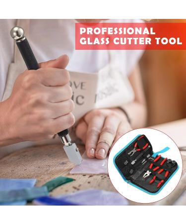 8 Pieces Glass Mosaic Cutter Kits  Including Wheeled Glass Tile Nipper  Glass Running Plier  Breaking Plier  Hex Wrench and Pencil Style Oil Feed Glass Cutting Tool  2 Blades and Oil Dispenser - Buy Online on GoSupps.com