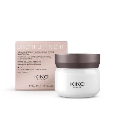 KIKO Milano Bright Lift Night | Renewing And Lifting Night Cream With Marine Collagen