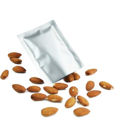 200 PCS Metallic Mylar Foil Open Top Sealable Bags - Silver (6x9cm) | QQ Studio - Buy Online on GoSupps.com