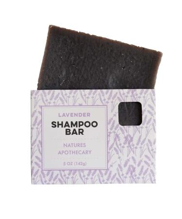 Buy NATURE'S APOTHECARY Lavender Solid All-Natural Shampoo Bar - Eco-Friendly Vegan Hair Care Handmade in USA Sulfate Free Cruelty Free 5 oz for All Hair Types - Buy Online on GoSupps.com