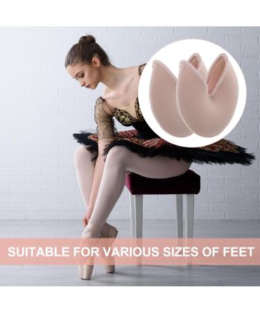 Gleavi Toe Bag Pads - Gel Toe Protection for Dance Ballet & Gymnastics | Elastic Toe Caps & Ouch Pouch - 10x9.5 cm - Buy Online on GoSupps.com