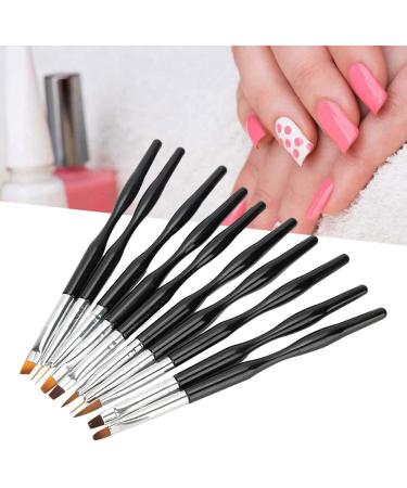 Eddwiin Nail Art Pen Set - 10-Piece Professional UV Gel Nail Art Pens for Drawing & Puncturing - Portable Nail Art Tools - Buy Online on GoSupps.com