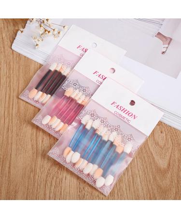Dajidafu 10 Pieces Brush Double Sided Sponge Tipped Applying Eye Shadow Make Up DIY Salon Beginner Applicators Color Random - Buy Online on GoSupps.com