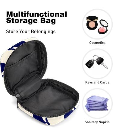 Whale Sanitary Napkin Storage Bag - Portable Period Pouch for Women & Girls (Multi-colored) - Buy Online on GoSupps.com