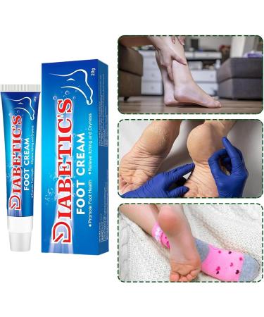 Foot Cream 20g Softening Heel Balm - Moisturizing Foot Cream - Daily Care After Showering and Bedtime in Winter and Dry Climates at Home or While Traveling - Buy Online on GoSupps.com