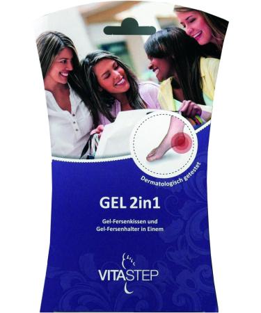 VITASTEP Gel 2-in-1 Heel Cushion & Holder | Comfort & Support for All-Day Relief - International Shipping Available - Buy Online on GoSupps.com