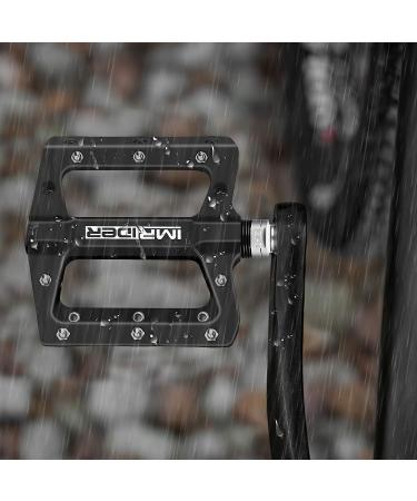 Imrider MTB Mountain Bike Pedal - Lightweight Nylon 9/16 Inch for BMX Road Bicycle - Black - Buy Online on GoSupps.com