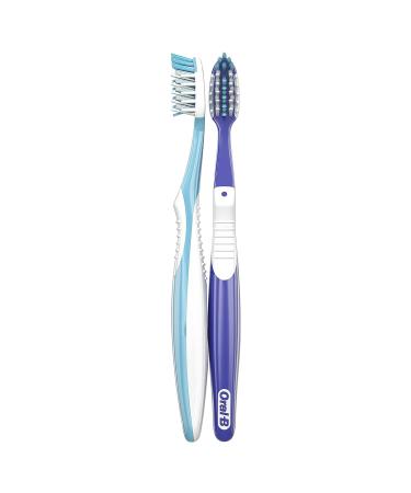 Oral-B 3D White Radiant Whitening Manual Toothbrush - 2 Count (Pack of 1) - Buy Online on GoSupps.com