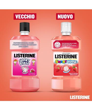 Shop Listerine Smart Rinse 500ml - Fresh Breath & Oral Care | International Shipping Available - Buy Online on GoSupps.com