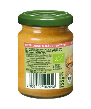 Biozentral Vegan String Sausage - 6 x 120g Lentil & Smoked Tofu | Yeast & Palm Oil Free - Plant-Based Spread International Shipping - Buy Online on GoSupps.com