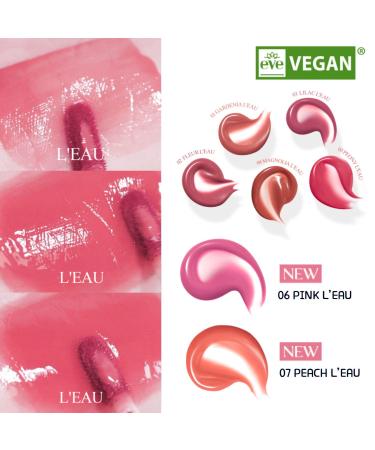 BBIA L EAU Tint - Glossy & Glow Lip Stain Non-Sticky Long-Lasting Vegan Korean Lip Makeup (02 FLEUR L EAU) - Moisturizing Lightweight Daily Use - Buy Online on GoSupps.com