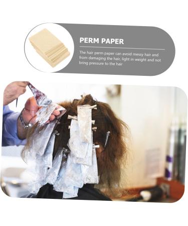 VALICLUD Papier Pour Permanente Papier Pour Pointes De Permanente Pour Extensions De Cheveux Outil De Coiffure Lingettes Froides Pour Cheveux Fournitures De Salon De Coiffure - Buy Online on GoSupps.com