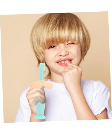 Minkissy 2 pc Children's Bristle Toothbrush Set - Baby Training Manual Toothbrushes for Oral Care - Buy Online on GoSupps.com