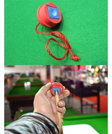 HONBAY 3pcs Rubber Pool Table Billiard Cue Chalk Holders - Mix Color with String - Buy Online on GoSupps.com