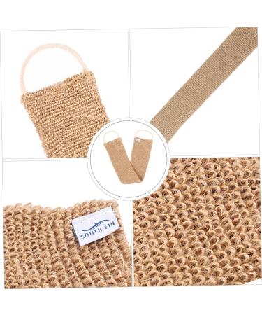 Extra Long Handled Bath Scrubber & Loofah Gloves - Exfoliating Back Brush & Shower Accessories for Spa-Like Clean | International Shipping - Buy Online on GoSupps.com