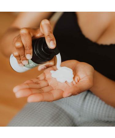 Organic Peppermint Tea Tree Foaming Face Wash for Acne - Natural Cleanser for Men and Women with Oily Skin - Buy Online on GoSupps.com