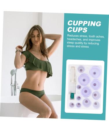 Healifty Hajamat Set - Rubber Anti-Body Suction Cup Kit for Home Acupuncture & Cupping Therapy - Multi-Functional Women's Health Relief Accessories - Buy Online on GoSupps.com
