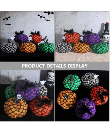NOLITOY 2pcs Children's Halloween Pumpkin Toy Kids Toys Halloween Decor Kid Toys Home Decor Halloween Toys Couch Pillows Sofa Pumpkin Toy Simulation Stuffed Pumpkin Polyester Props Soft Assorted Color 17X17x14CM - Buy Online on GoSupps.com