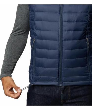 Columbia Men's Voodoo Falls 590 TurboDown Vest - Large, Collegiate Navy - Buy Online on GoSupps.com