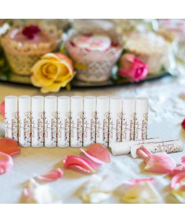 50 Pcs Wildflower Wedding Bridal Shower Gifts Bulk Floral Lip Balm Baby Shower Party Favors Thank You Appreciation Gifts for Women Tea Bachelorette Party Wild Flower - Buy Online on GoSupps.com
